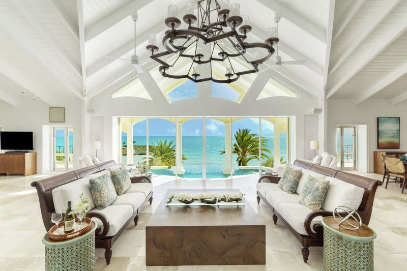 Oceanfront Estate Interior & Custom Millwork