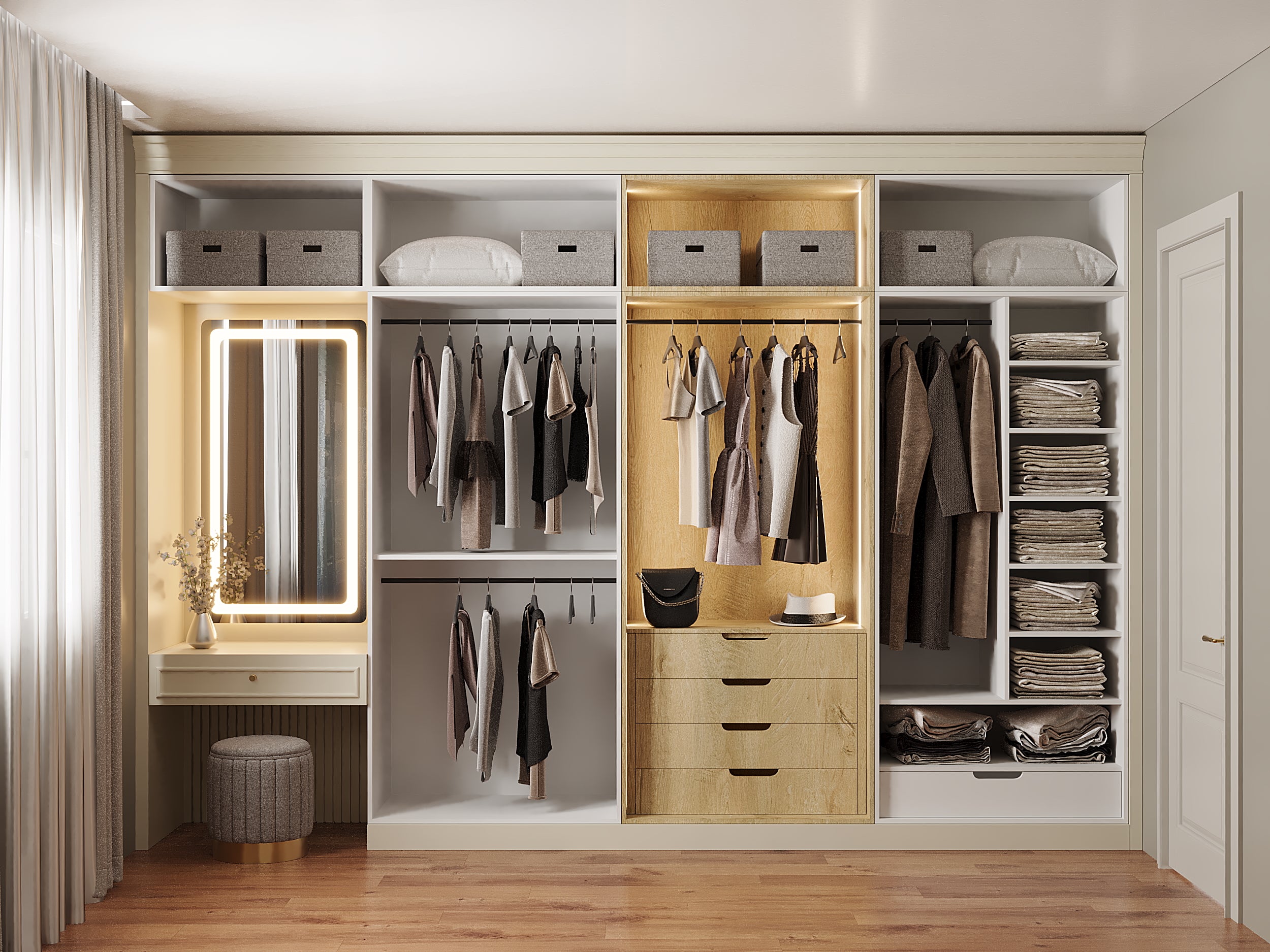 TRANSITIONAL CLOSETS – Cuzine